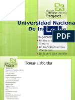 Project 2010 Uni