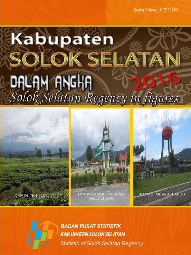 Kabupaten Solok Selatan Dalam Angka 2016