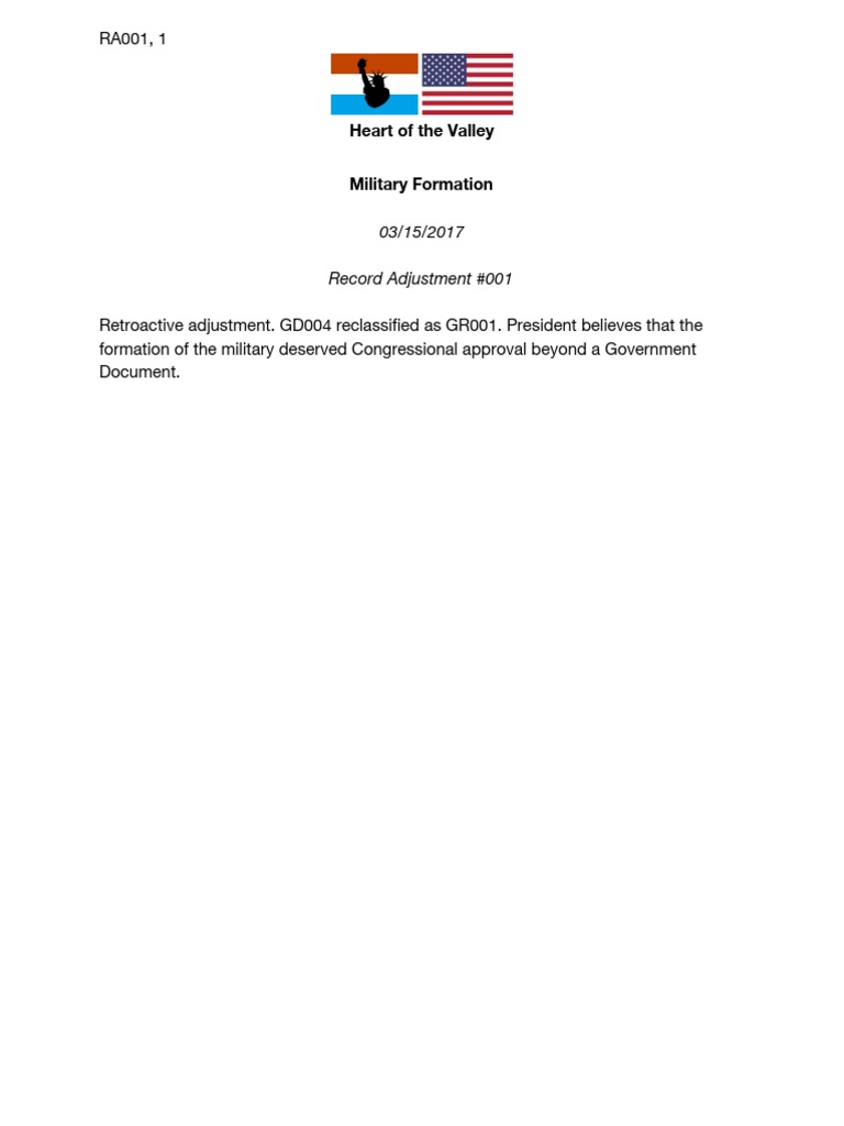 Military Formation Record Adjustment | PDF