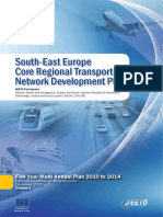SEETO 2009, South-East Europe Core Regional Transport Network Development Plan. Five Year Multi Annual Plan 2010 To 2014. Common Problems - Sharing Solutions, December 2009, Volume 1 PDF