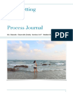 goal setting and process journal
