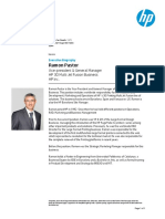 Ramon Pastor: Vice-President & General Manager HP 3D Multi Jet Fusion Business HP Inc