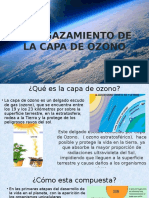 Adelgazamiento de La Capa de Ozono