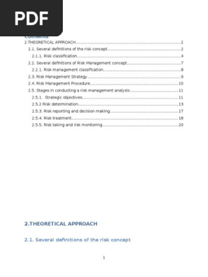 Risk Management
