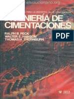 Ingeniería de Cimentaciones - Ralph B. Peck, Walter E. Hanson & Thomas H. Thornburn (2da Edición)