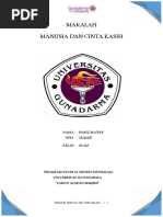 Download Makalah Manusia Dan Cinta Kasih by Hafiz Maruf SN349392510 doc pdf
