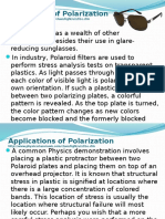 Physics Notes - Applications of Polarization