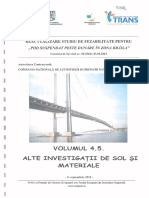 Alte Investigatii de Sol Si Materiale