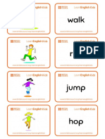 Flashcards Actions Set 1