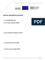 Artrita Idiopatică Juvenilă PDF