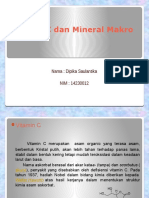 Vitamin C Dan Mineral Makro