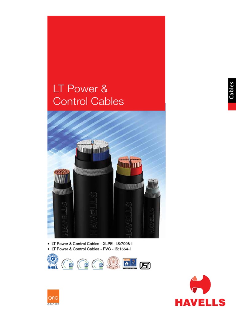 LT Power & Control Cables XLPE IS7098I LT Power & Control