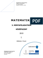 Matematika Kozep Feladatsor 3