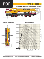 50 Ton Tadano Crane Load Chart | PDF | Crane (Machine) | Machines