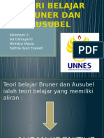 Teori Belajar Bruner Dan Ausubel