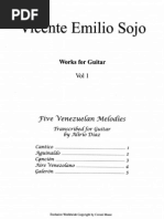Download vicente emilio sojo - 5 venezuelan melodies tr alirio diaz by javieralejandrocalderon SN3494093 doc pdf