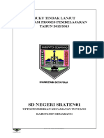 Buku Tindak Lanjut Hasil Evaluasi