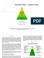 Response To Intervention (RtI) - A Parent's Guide