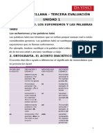 Esquema Resumen de Lengua - 3er Trimestre