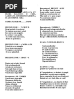 serbare CARNAVALUL FLORILOR