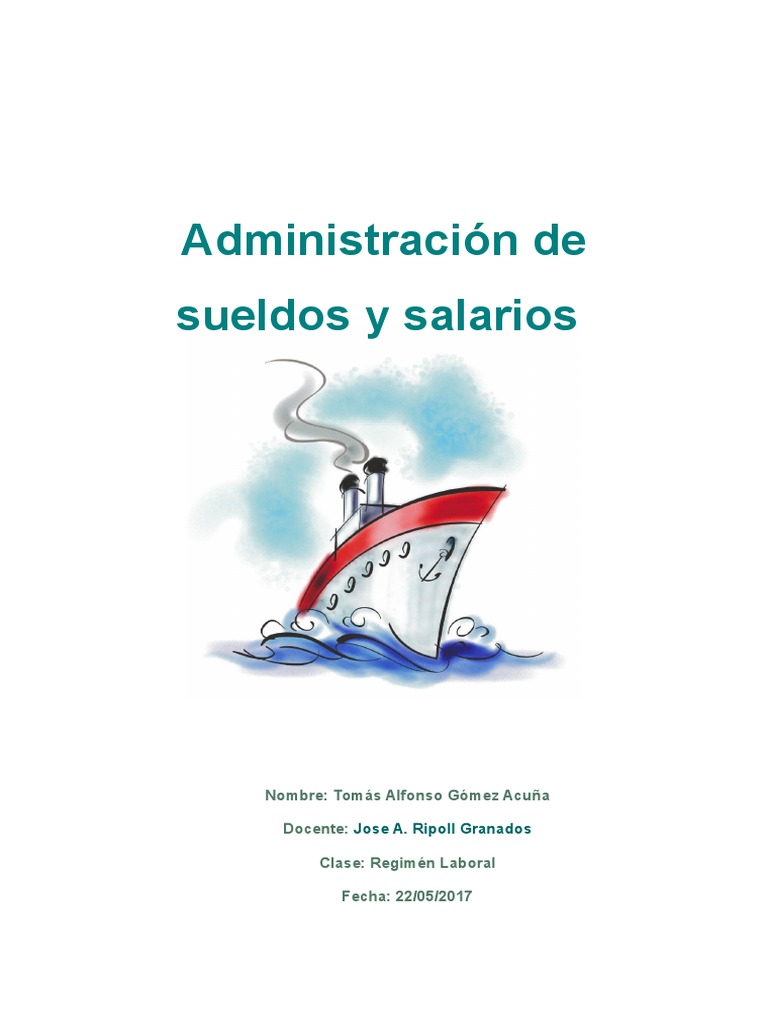 Administracion de Sueldos y Salarios | PDF | Salario | Recursos humanos