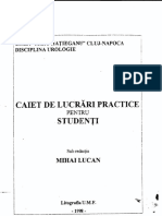 Caiet de Lucrari Practice Pentru Studenti UROLOGIE 1 PDF