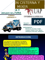 Camion Mixer y Cisterna