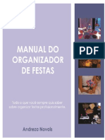 Livro Manual Do Organizador de Festas Revisao2