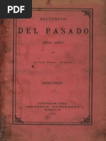 Vicente Perez Rosales Recuerdos Del Pasado | PDF | Chile