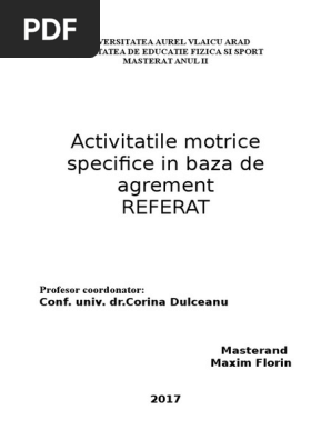 339243767 Activitatile Motrice Specifice In Baza De Agrement Docx
