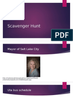 Scavenger Hunt