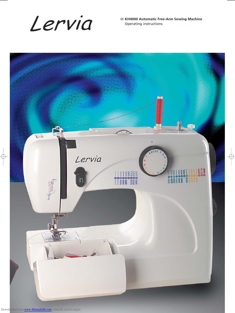 Lervia Kh 4000 Sewing Machine Ac Power Plugs And Sockets