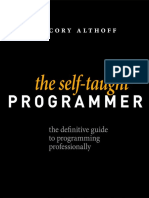 Download The Self-taught Programmer the Definitive Guide to Programming Professionally by jack Reacher SN349441547 doc pdf