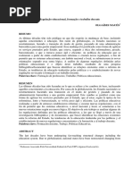 Estado Regulador da profissão docente