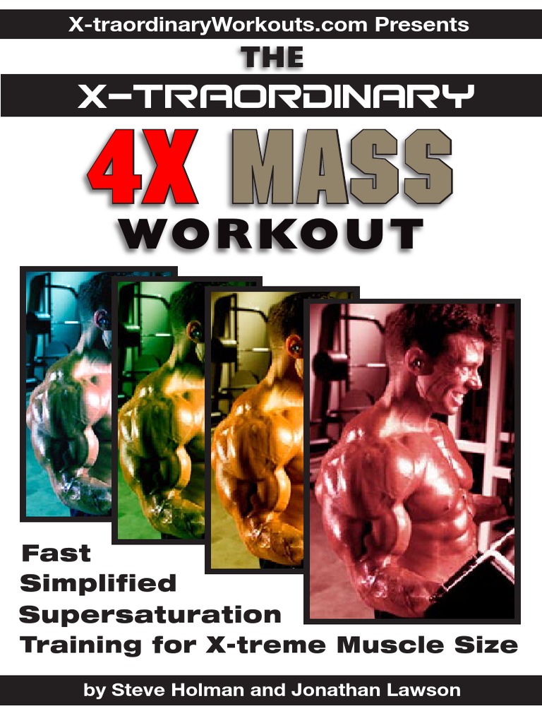X Traordinary4xmassworkout Pdf Muscle Stress Biology