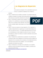 Cómo Hacer Un Diagrama de Dispersión Paso A Paso