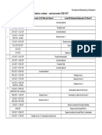 Calendar Academic FMI 2016-2017