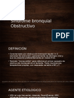 Síndrome Bronquial Obstructivo