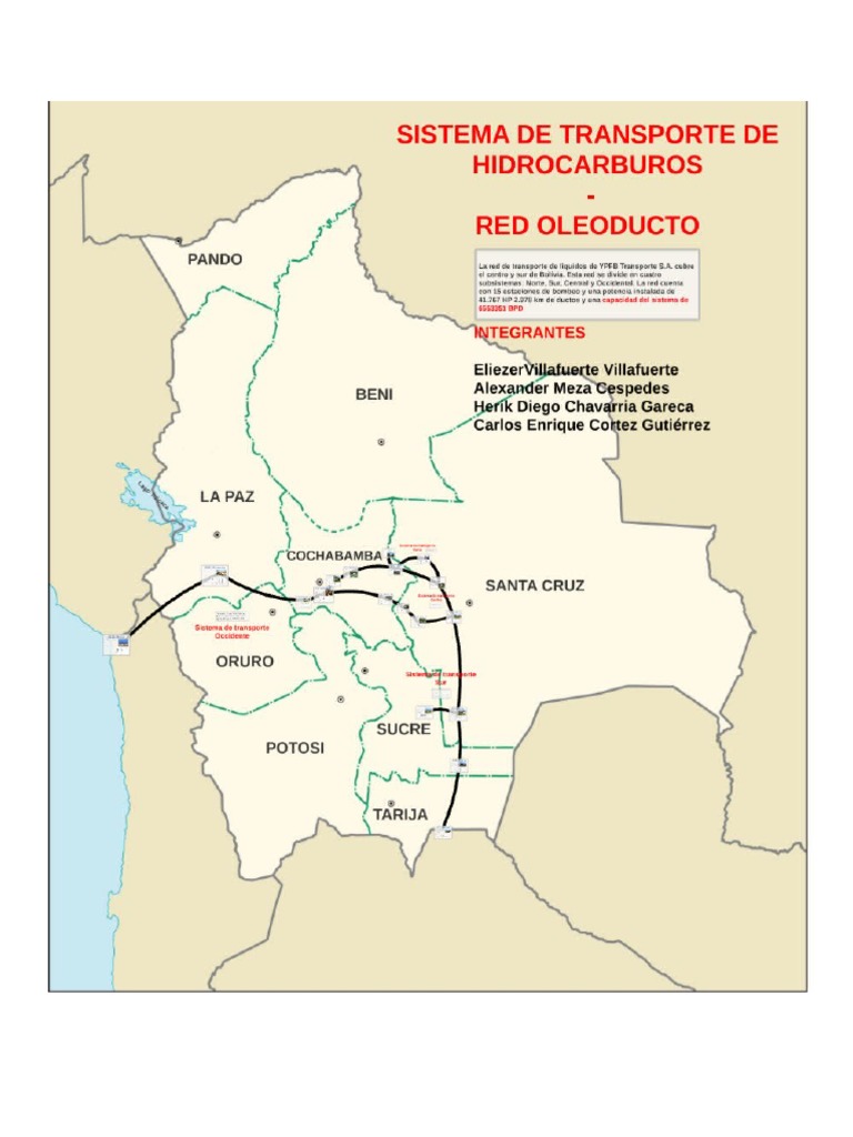 Oleoductos en Bolivia | PDF
