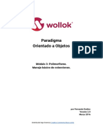 Objetos - Módulo 3 - Polimorfismo. Manejo Básico de Colecciones.