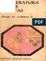 La Literatura de Los Aztecas - Ángel María Garibay