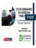 XCVIII Dcho Tributario Present PDF