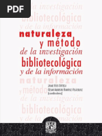 Naturaleza Metodo Investigacion Bibliotecólogica