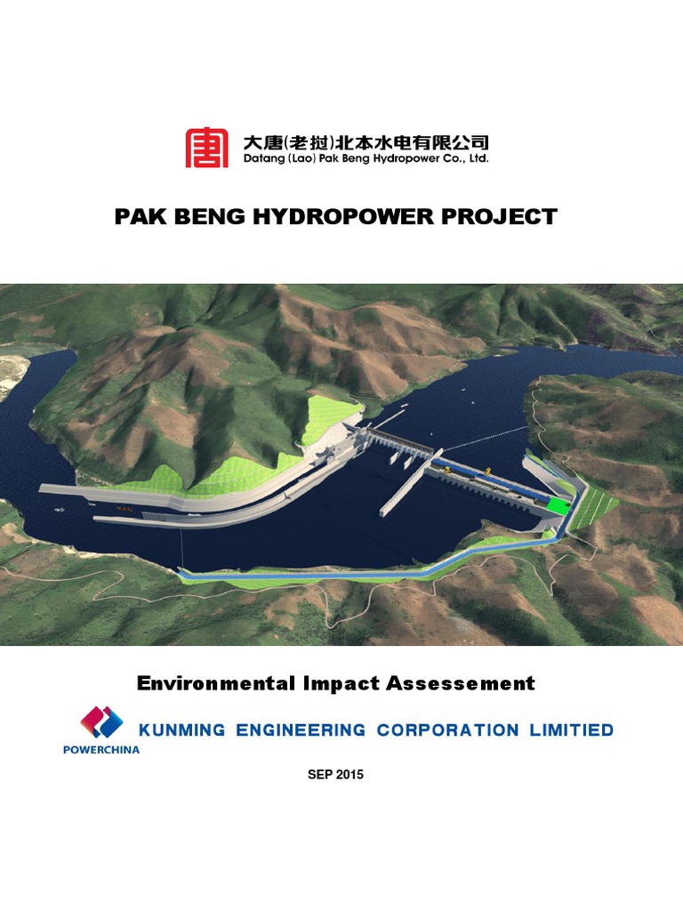 Environmental Impact of Pak Beng Dam | PDF | Mekong | Environmental Impact  Assessment
