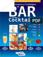 E2107 Connaissances Et Techniques Du Bar Et Des Cocktails PDF