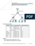 7.2.4.9 Packet Tracer - Configuring IPv6 Addressing