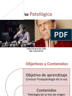 Patología de La Voz 1