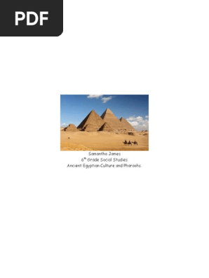 king tut lesson plan