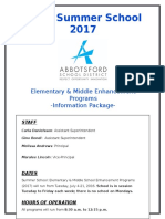 ss- information package 2017