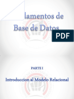 Fundamentos Base de Datos - Parte I